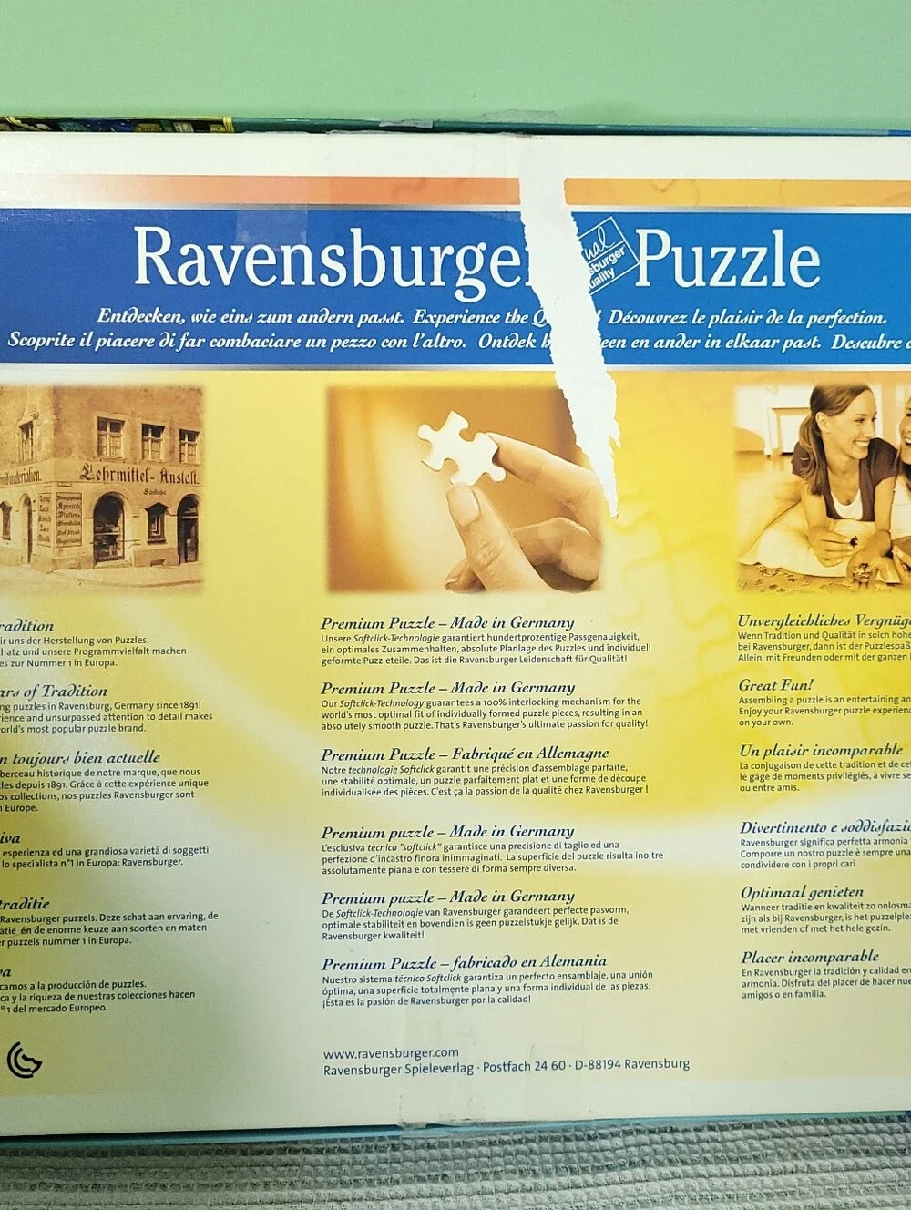 RAVENSBURGER, The Bizarre Bookshop #2, 1000 Piece Puzzle